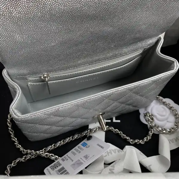 First bag ru CHANEL MINI FLAP BAG WITH TOP HANDLE 0123