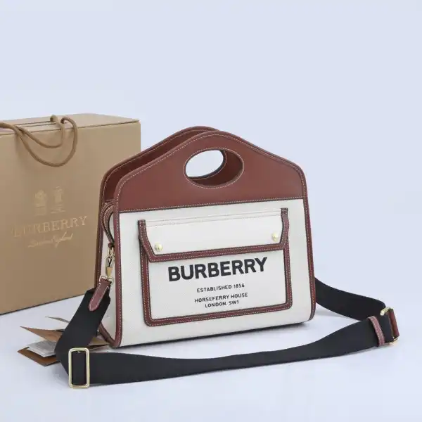 BURBERRY Mini Pocket Bag-23*6*26.5CM 0124