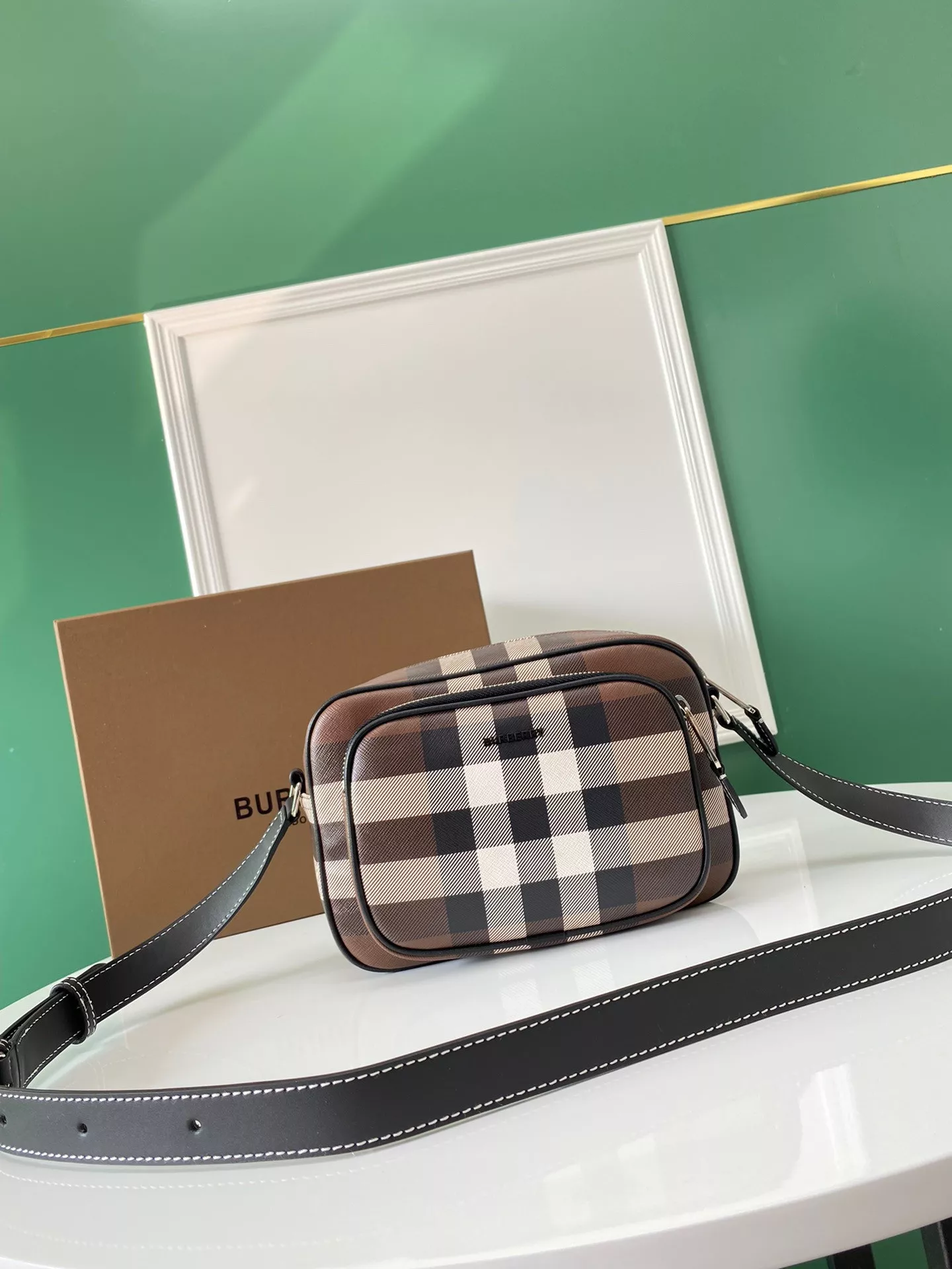 First bags ru reviews BURBERRY Check Crossbody Bag 0116