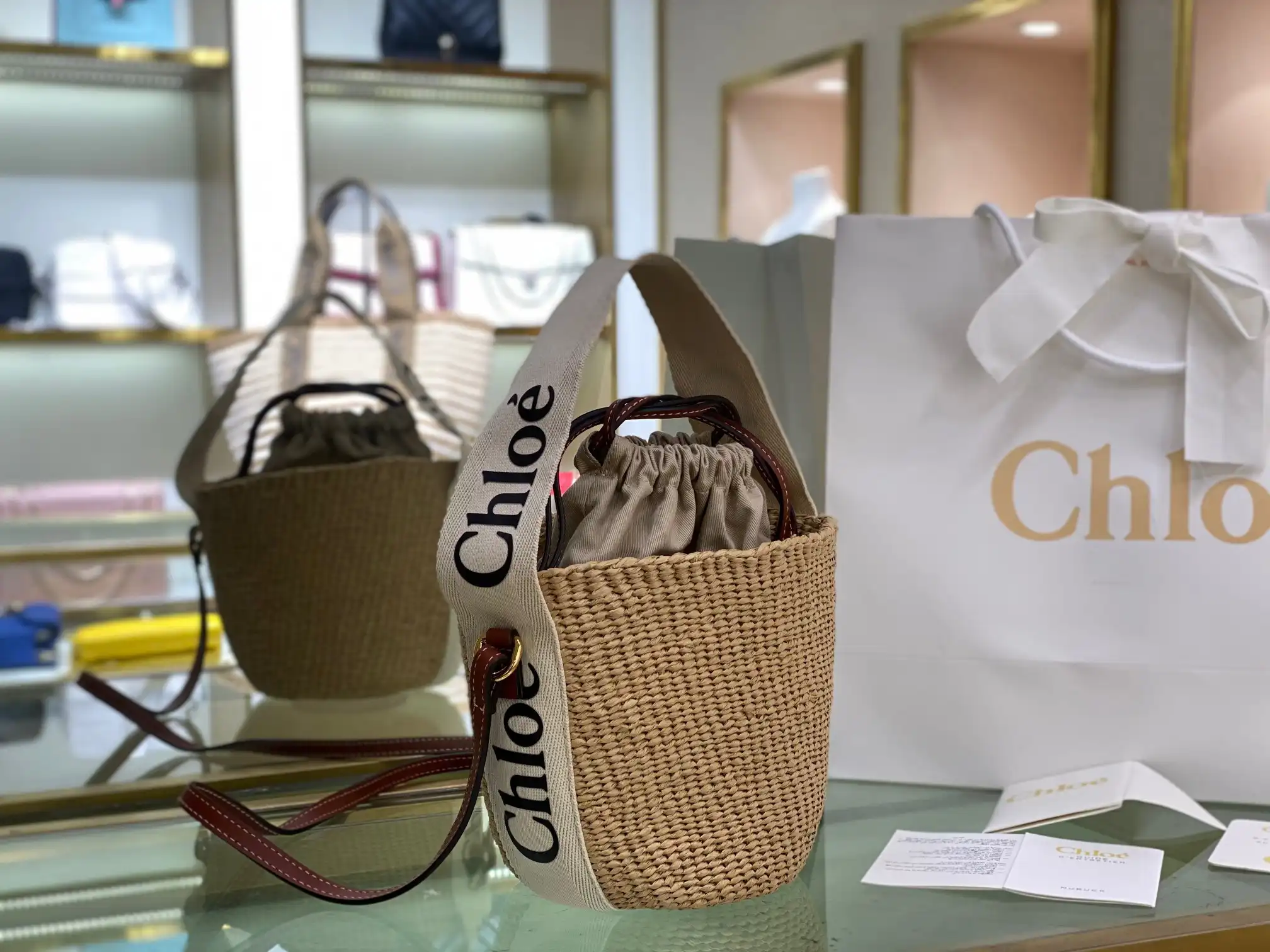 CHLOÉ small basket 0128