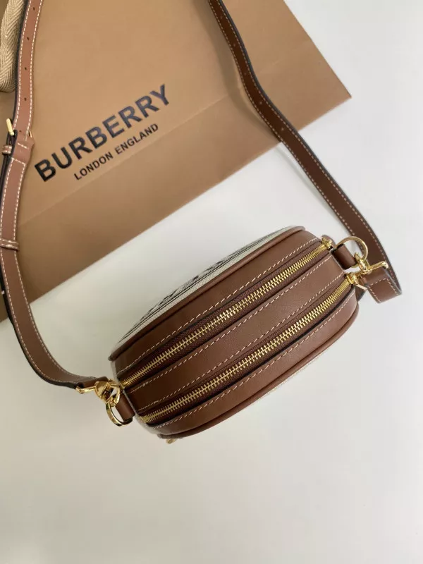 First bag ru BURBERRY Logo Graphic Canvas and Leather Louise Bag 0116