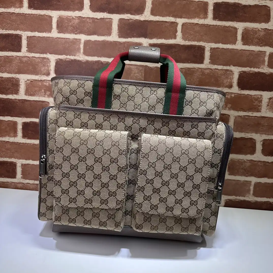 GUCCI ORIGINAL GG DIAPER BAG-40*35*20CM 0127