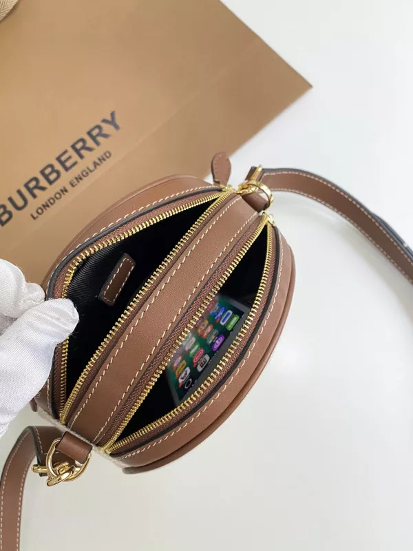 First bag ru BURBERRY Logo Graphic Canvas and Leather Louise Bag 0116