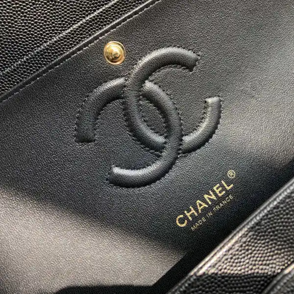 First bag ru CHANEL FLAP BAG CAVIAR 25.5cm 0123