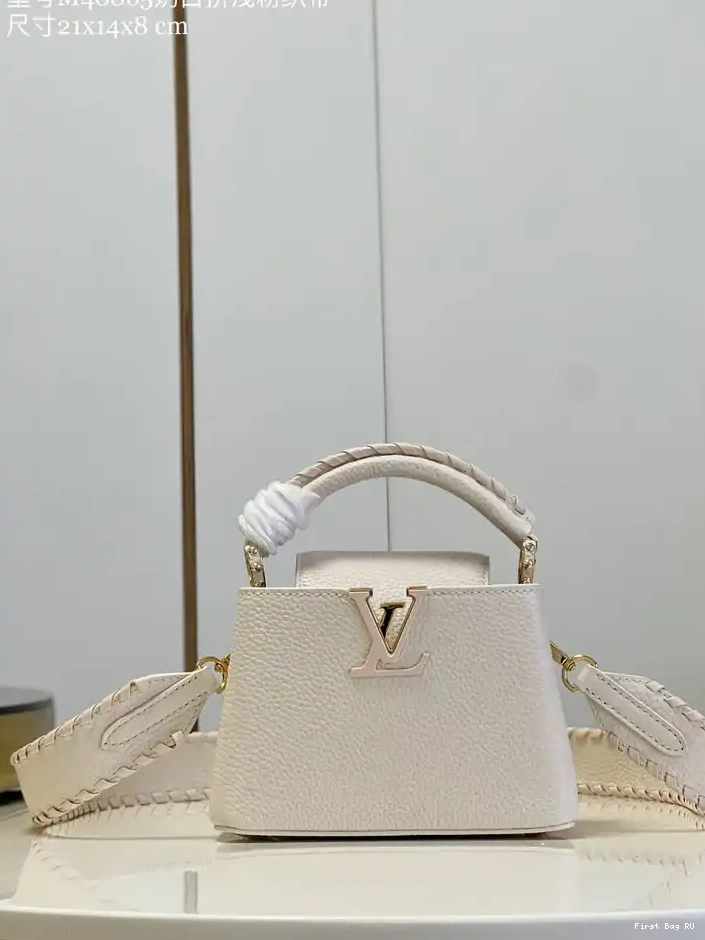 First bags ru VUITTON CAPUCINES MINI LOUIS 0214