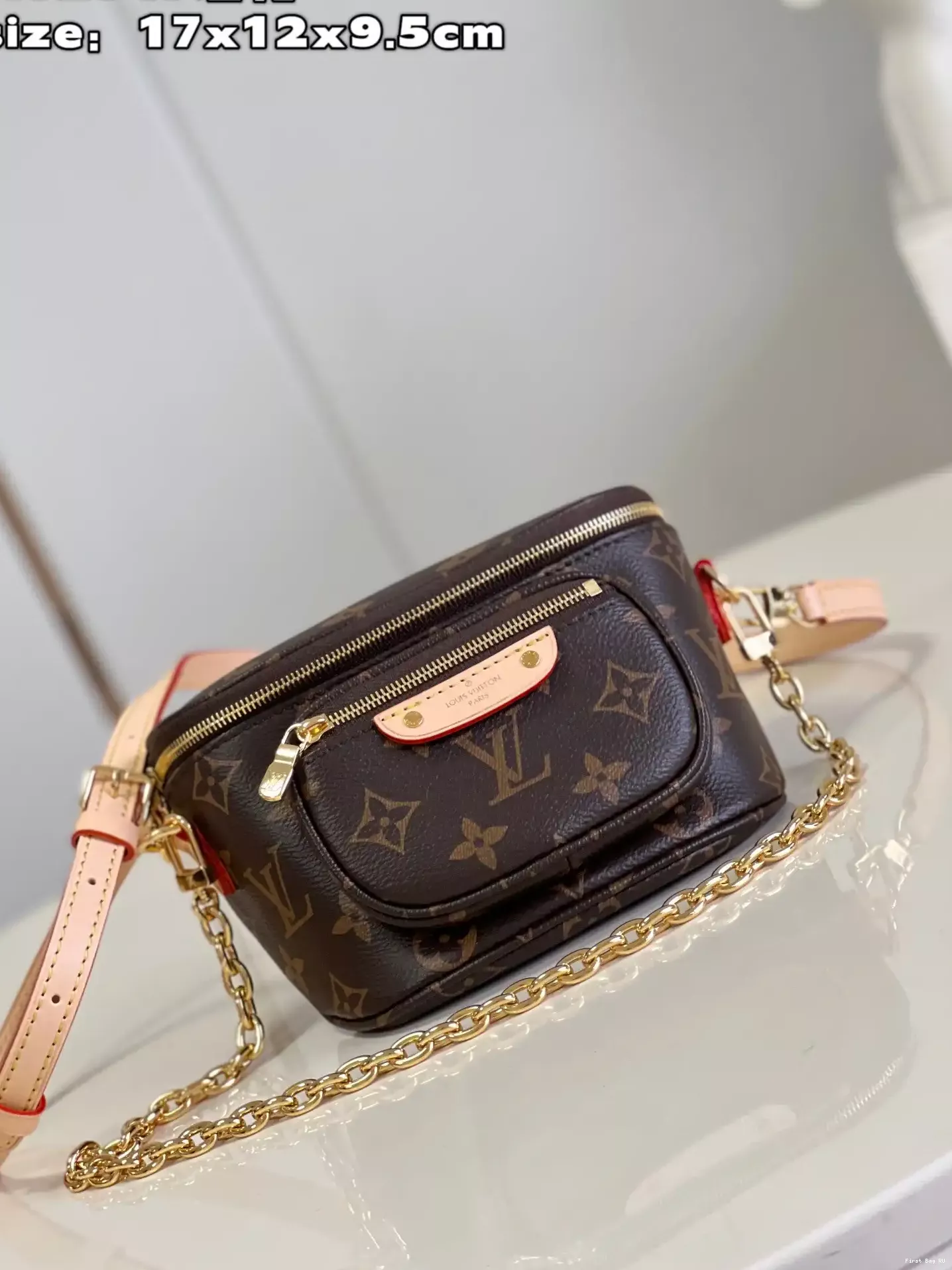 Firstbags ru LOUIS VUITTON BUMBAG-17-12-9.5CM MINI 0207