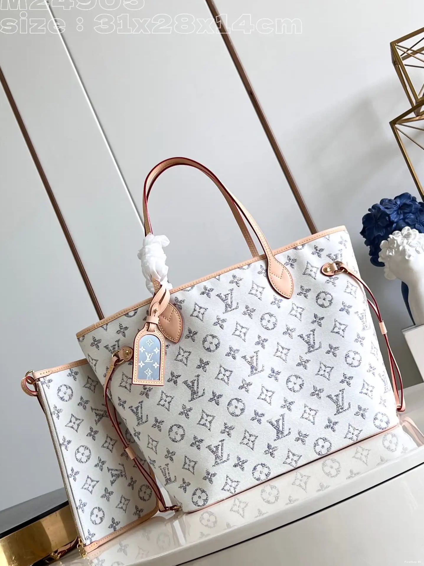 Firstbag ru LOUIS MM-31*28*14cm NEVERFULL VUITTON 0215