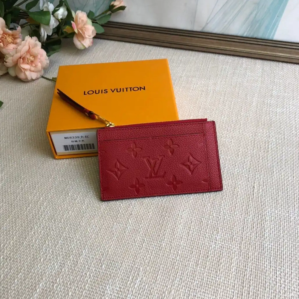 First bag ru VUITTON HOLDER CARD LOUIS ZIPPED 0226