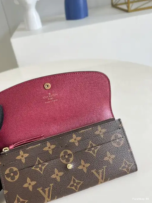 First bag VUITTON LOUIS wallet EMILIE 0212