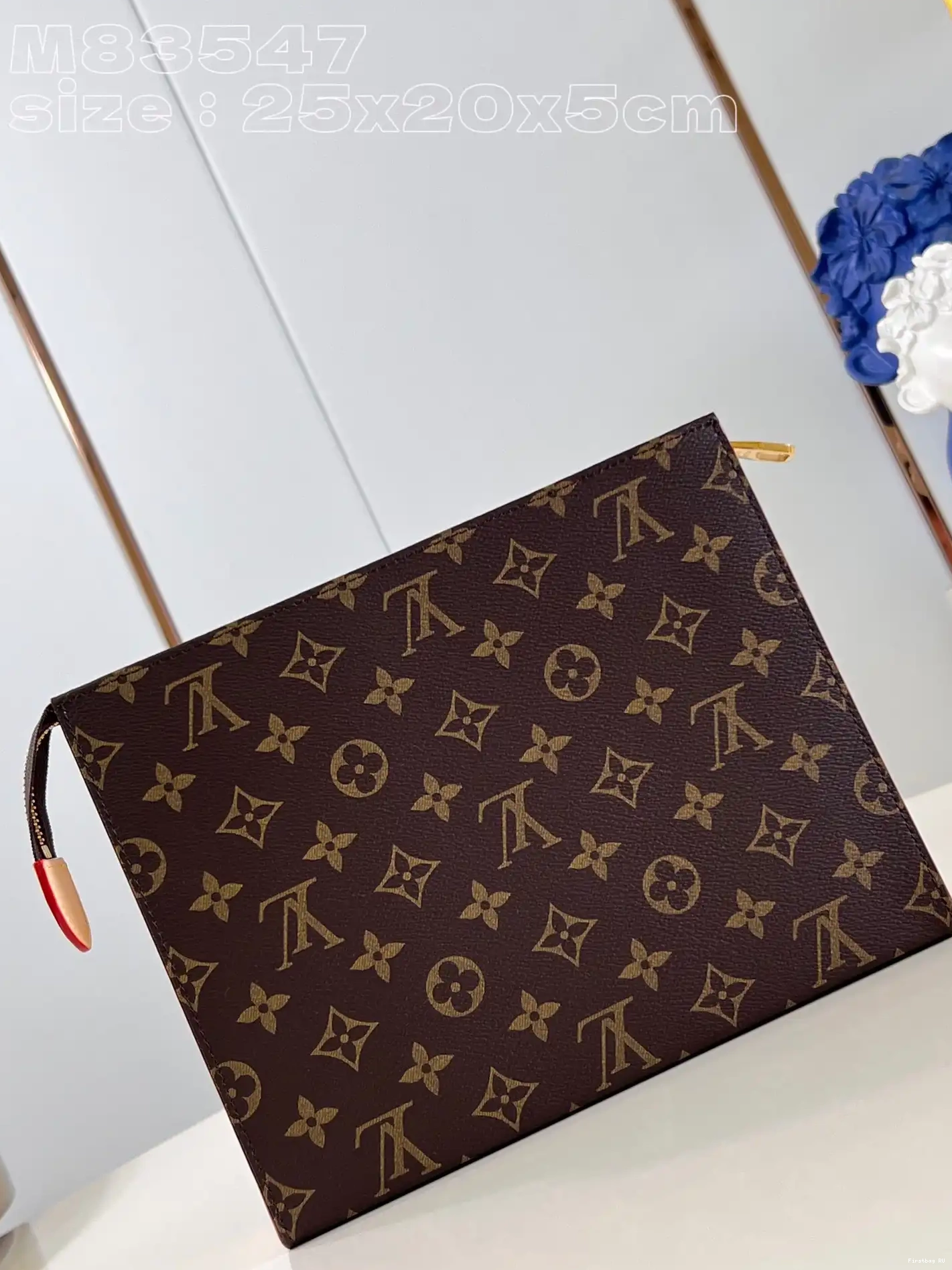 Firstbags ru review VUITTON Poche LOUIS Toilette-25*20*5.5cm 0214